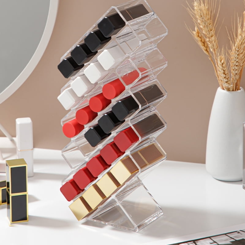 Cosmetic Display Organizers for Small Spaces Multiple Layer Desktop Shelf Skincare Beauty Product Storage - Image 4