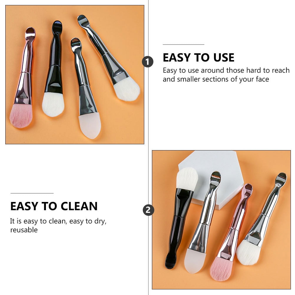 UPKOCH 4pcs Household Mask Brush Mask Applicator Brush Body Lotion Body Smudge Tool - Image 6
