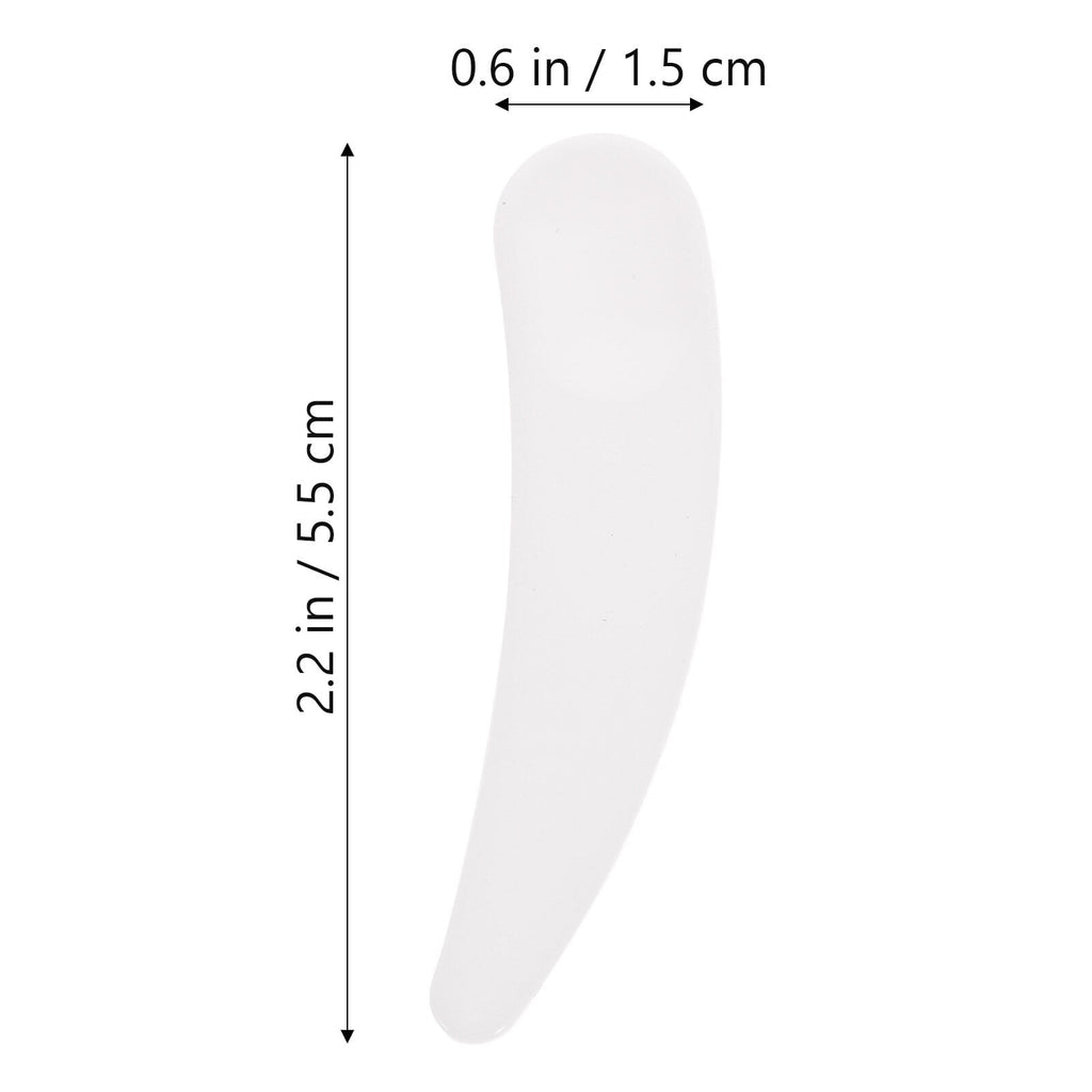 50Pcs Reusable Makeup Spoon Facial Plastic Spatula for Face Durable Beauty Tool - Image 2