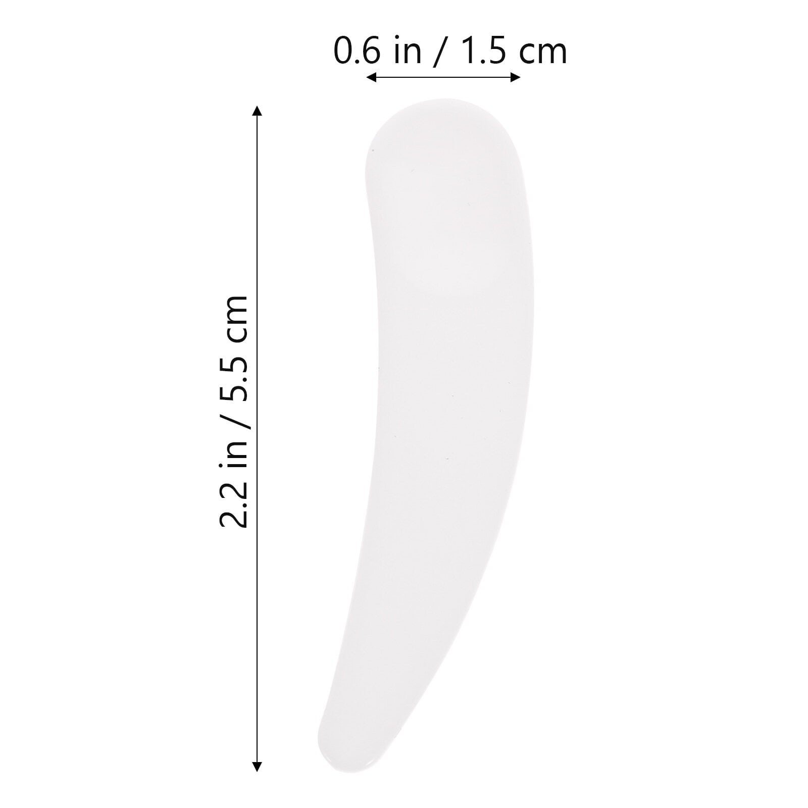 50Pcs Reusable Makeup Spoon Facial Plastic Spatula for Face Durable Beauty Tool - Image 2