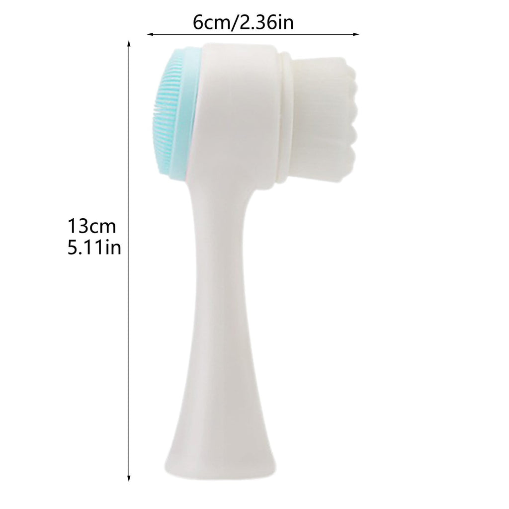 Facial Cleansing Brush Action Face Scrubber Tool For Deep Pore Cleansing And Gentle Exfoliating Skin Care Routine - Image 2
