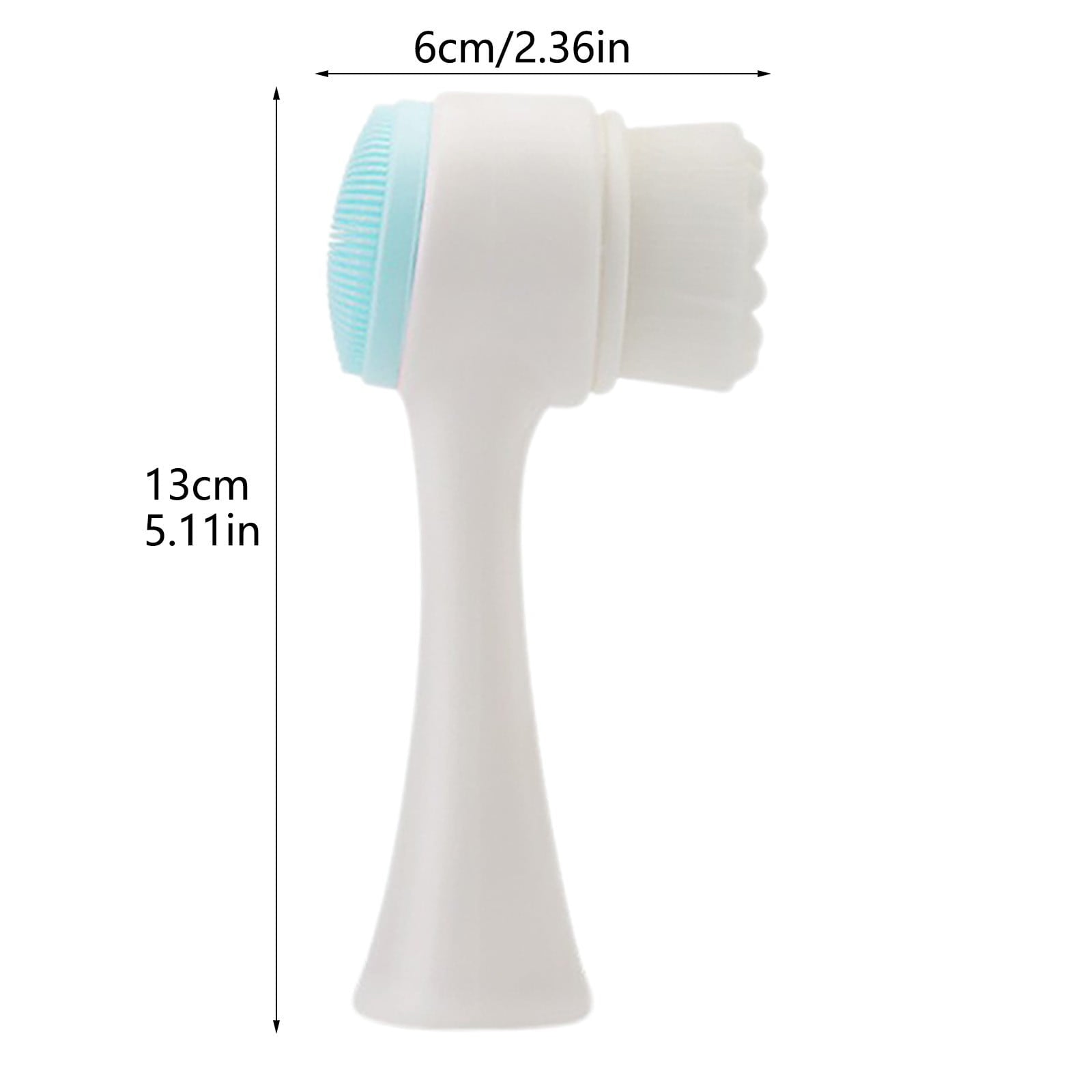 Facial Cleansing Brush Action Face Scrubber Tool For Deep Pore Cleansing And Gentle Exfoliating Skin Care Routine - Image 2