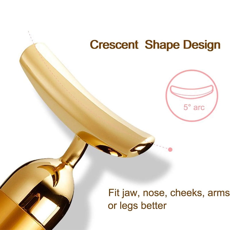 Electric Face Roller Massager, Vibrating Facial Roller for Puffiness, Wrinkles, and Skin Tightening, Eye and Face Massage Tool for Women and - Image 3