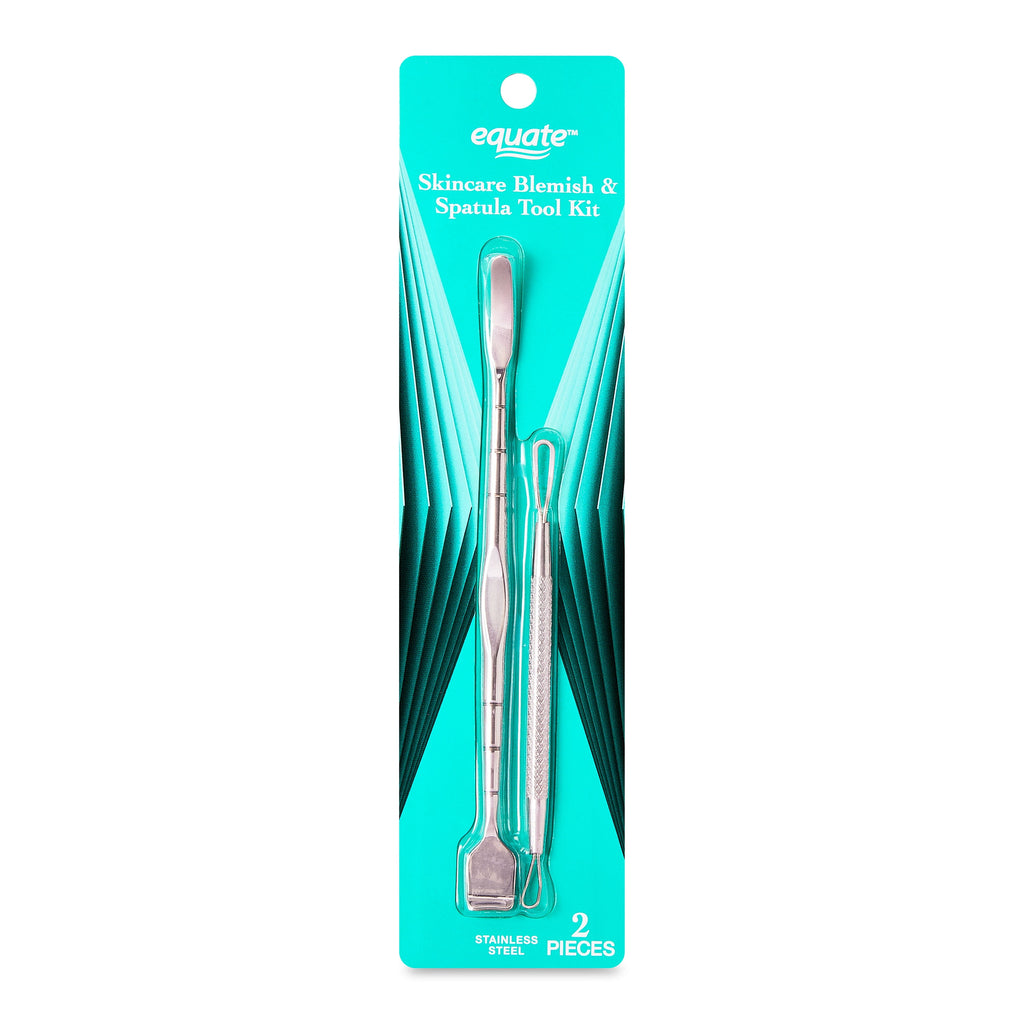 Stainless Steel Blackhead And Whitehead Skincare Tool Duo, 2 Piece Set - Image 2