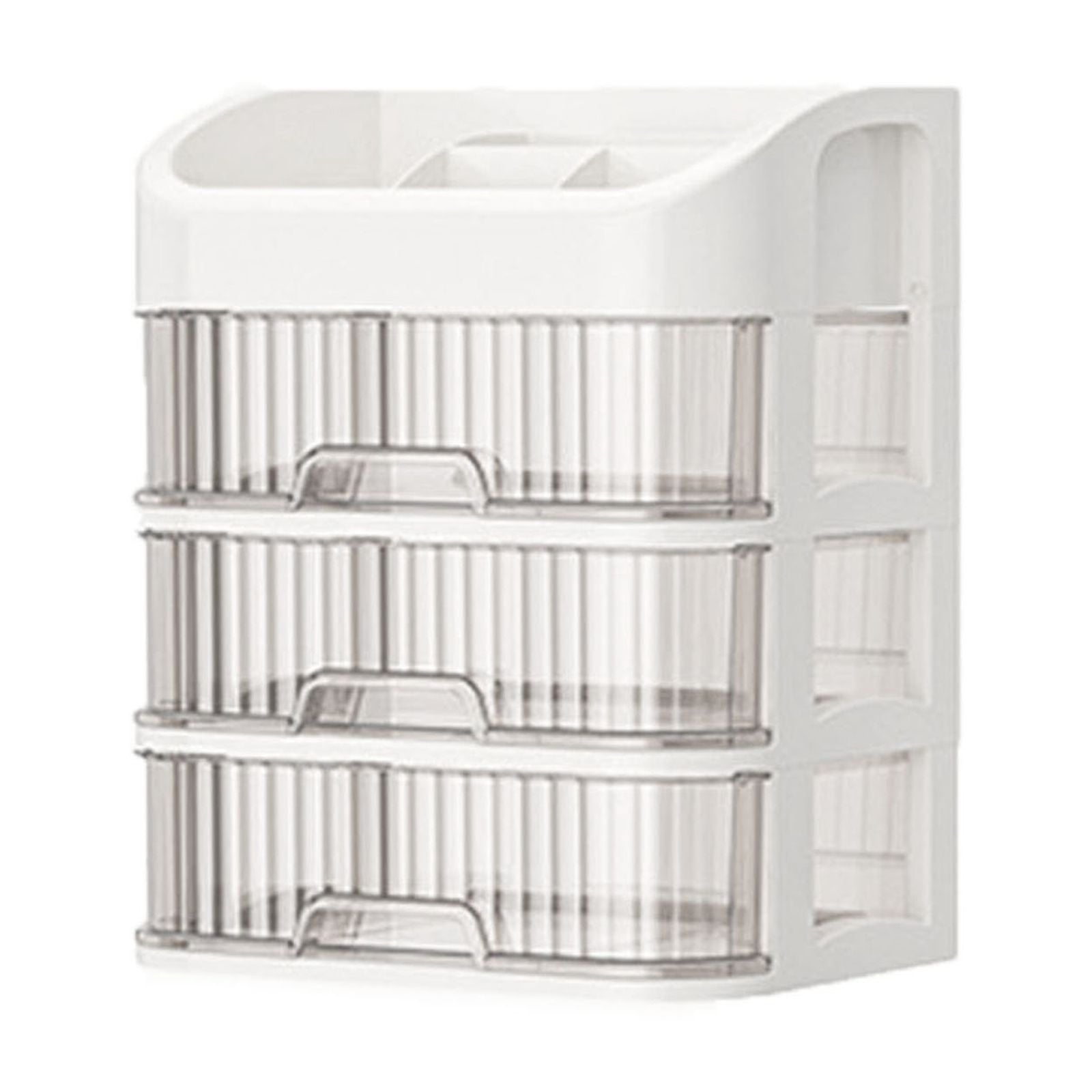 Blueek Cosmetic Organizer for Vanity Skincare, Makeup Organizer for Bathroom Countertop Vanity, Skin Care Product Jewelry Storage Box. - Image 2