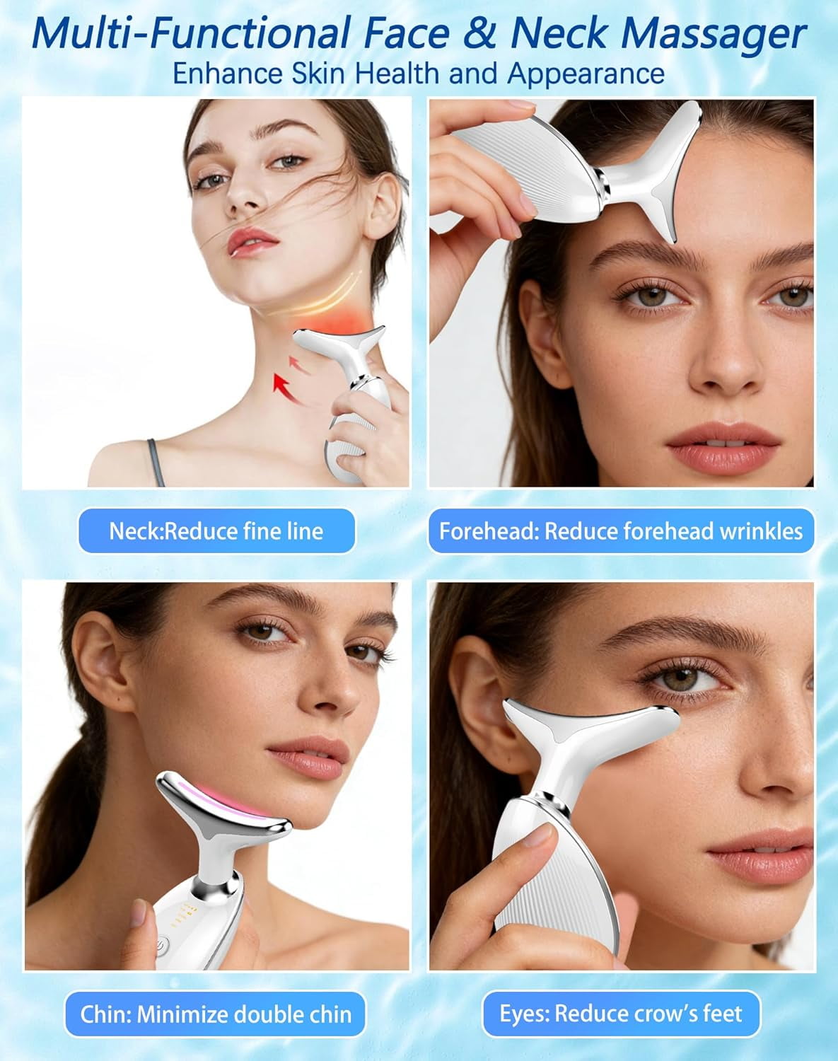 Aurora Skin 7-in-1 LED Facial Sculptor, 2026 New Aurora Facial Sculptor for Face and Neck, Portable Beauty Skin Care Tools, Aurora Skin Faci - Image 4