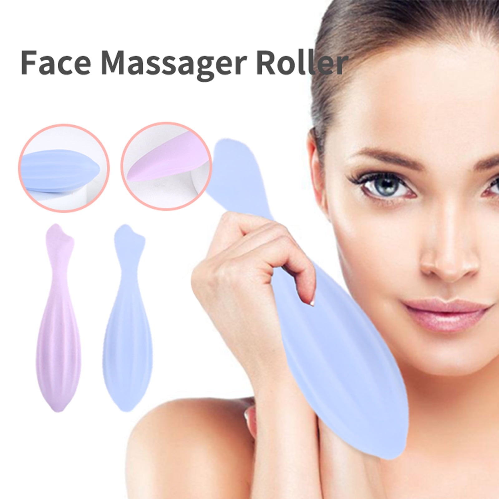 Face Roller Face Beauty Roller Skin Care Tools Massager for Face Eye Neck Body Relaxing Relieve Fine Line Roller - Image 5