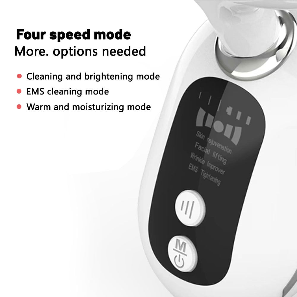 Face and Neck Massager for Skin Care with 3 Different LED Light Patterns, Compact & Lightweight Easy to Carry Easy to... - Image 2