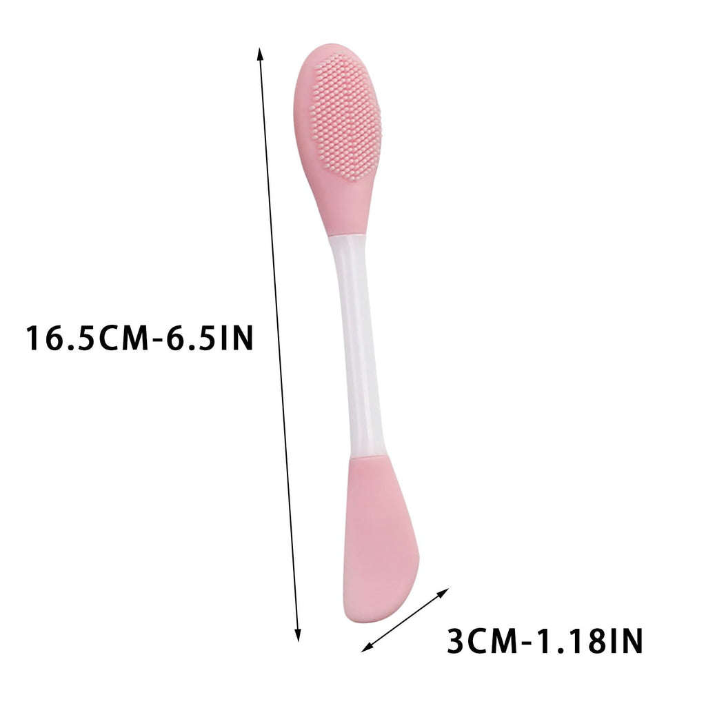 Facial Mask Brush Silicone, Dual Head Applicator and Mixer for Face Masks, Makeup Brush, Skincare Tool for Clay, Crea... - Image 3