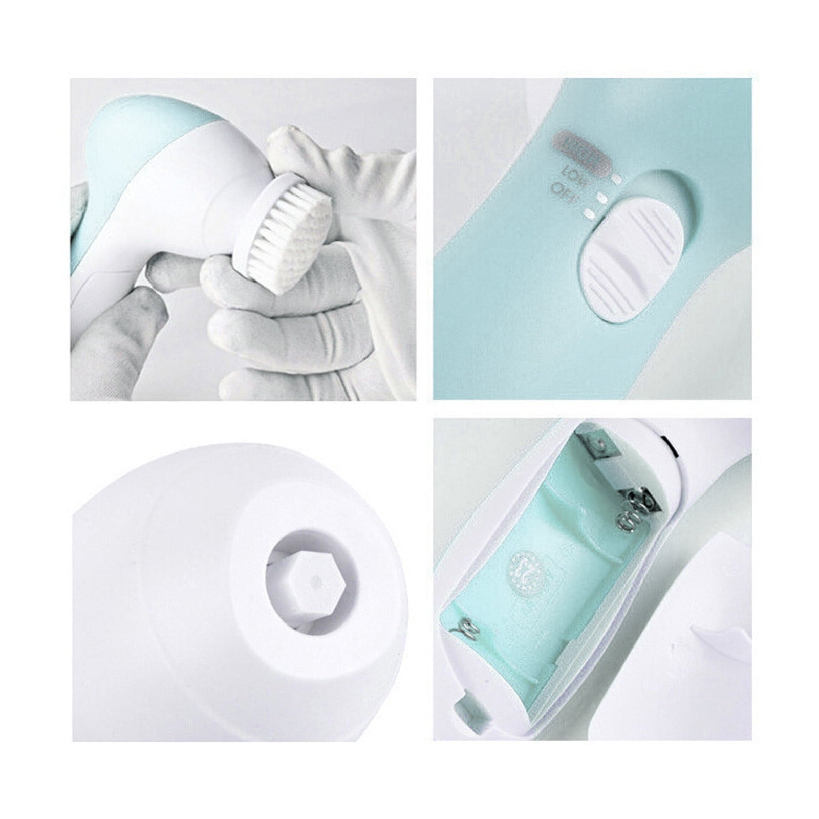 Facial Cleansing Brush, Electric Face Scrubber Rechargeable Exfoliator, Rotating Cleanser for Exfoliating, Massaging ... - Image 5