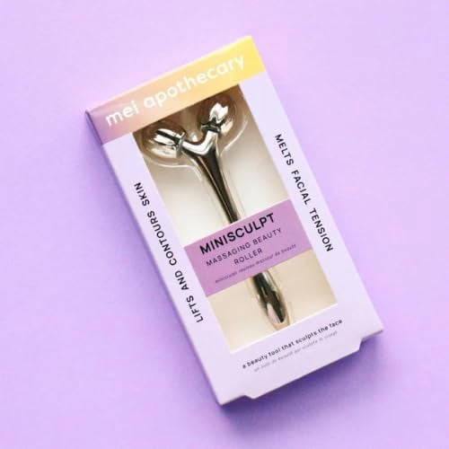 *Mei Apothecary Face Roller Skin Care Tool | SKINSCULPT Face Massager Tool | Natural, Non-Toxic Sculpting Tool for All Skin Types | Relieves - Image 3