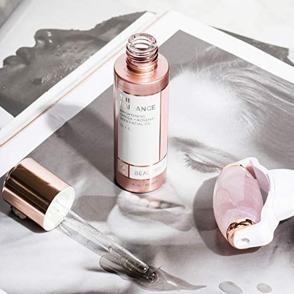 GloPRO Rose Quartz Roller Attachment Head, All-In-One Contouring Face and Body Head - Image 2