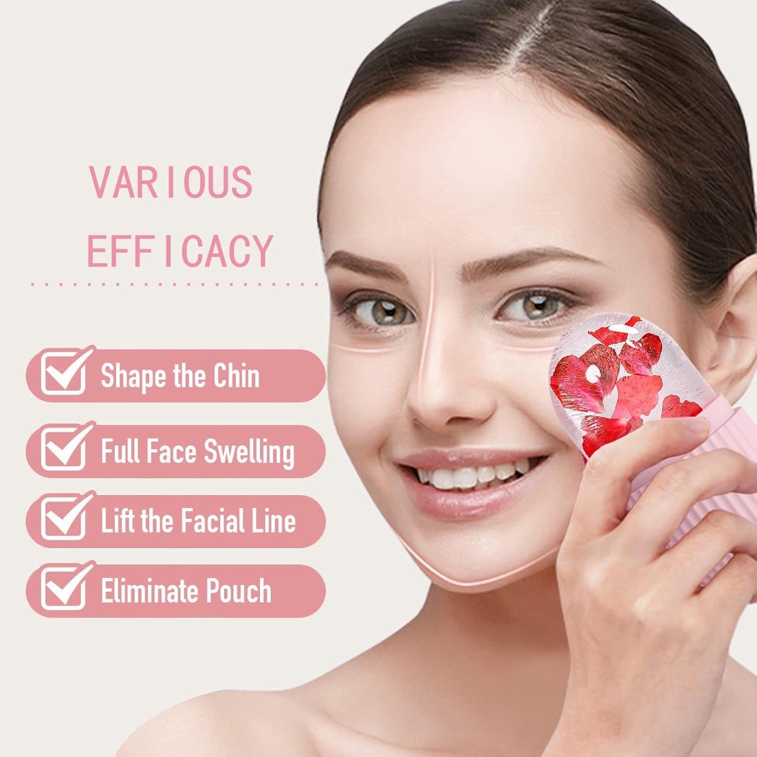 Massager for Face, Eyes and Neck Naturally Conditioning and Skin Care,De-Puff Eye Bags,Reduce Migraine Pain,Reusable ... - Image 6