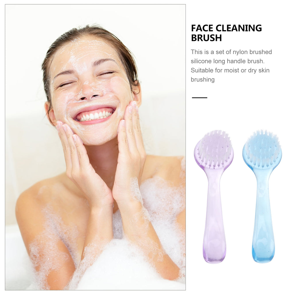Brush Facial Face Brushes Scrub Manual Cleansing Exfoliating Handle Skin Massaging Blackhead Tool Wash Removingcare - Image 4