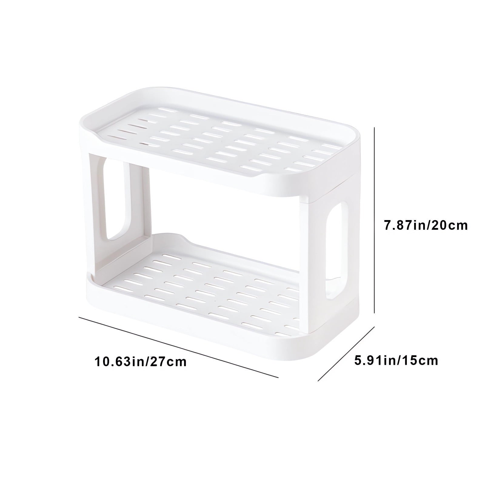 EGYMEN Cosmetic Storage Rack, Multi-Layer Skincare Organizer Shelf for Bathroom and Dorm Rooms, Desktop Makeup Display Stand - Image 3