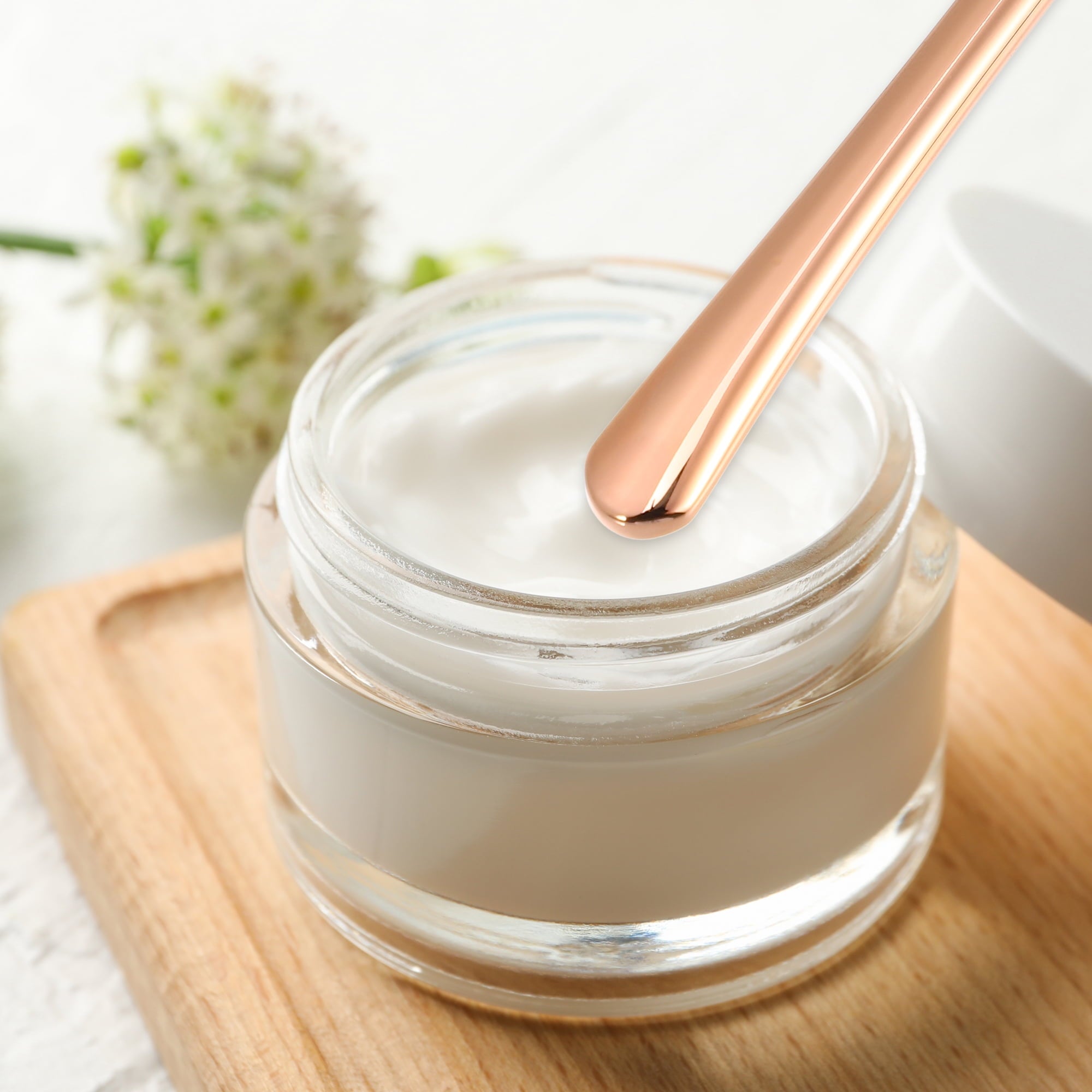 4pcs Makeup Spatula Mini Spoon for Facial Cosmetic 2.32" x 0.30" - Image 2