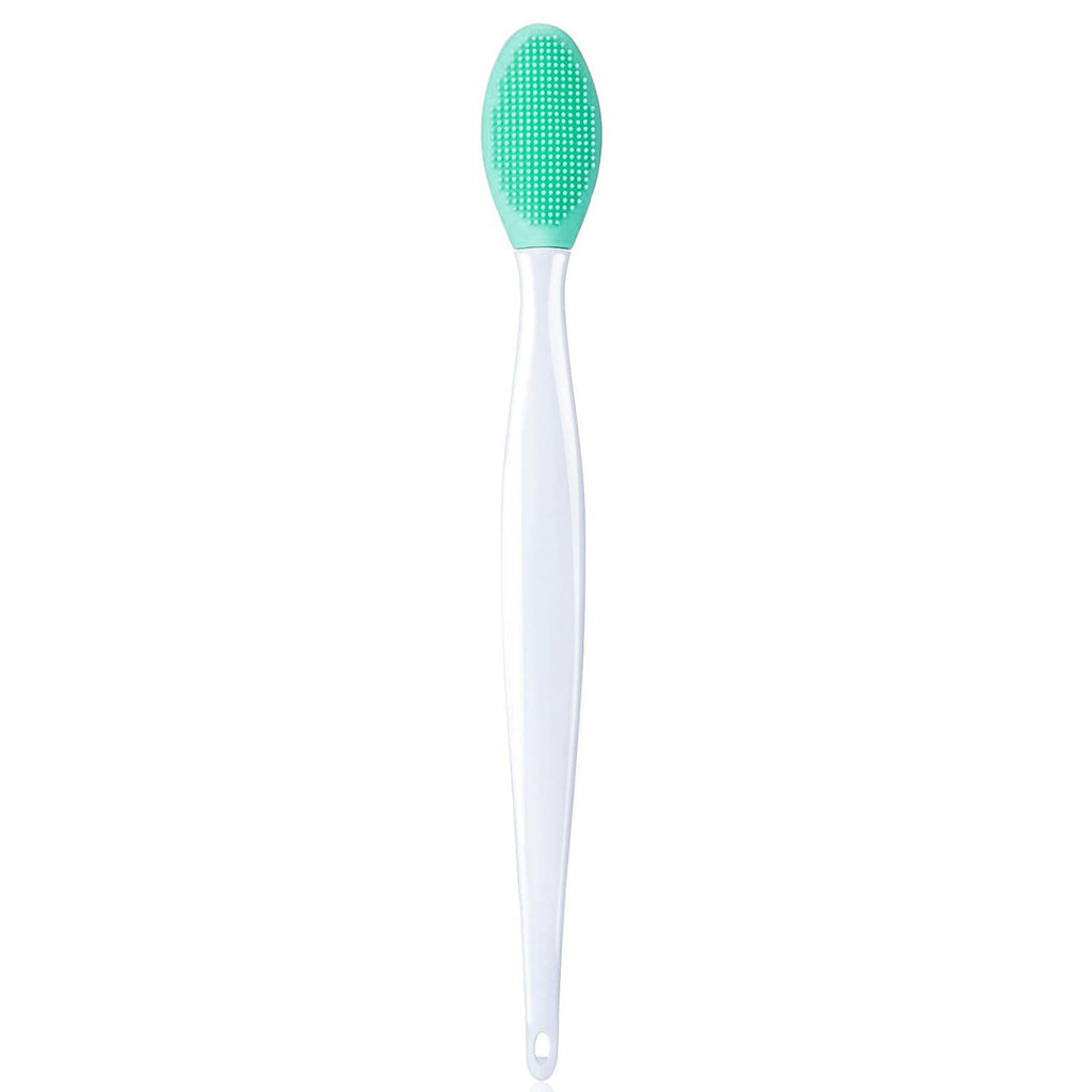 2 in 1 Silicone Lip & Nose Scrubber Brush Reusable Double-Sided Facial Cleaning Tool Gentle Blackhead Removal, Pore Cleanser & Exfoliator Fa