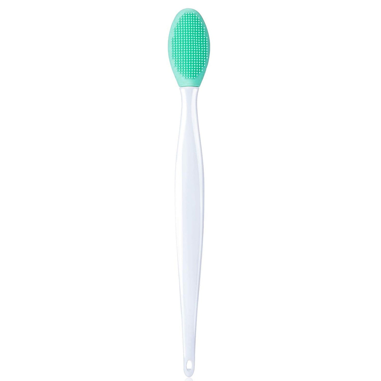 2 in 1 Silicone Lip & Nose Scrubber Brush Reusable Double-Sided Facial Cleaning Tool Gentle Blackhead Removal, Pore Cleanser & Exfoliator Fa
