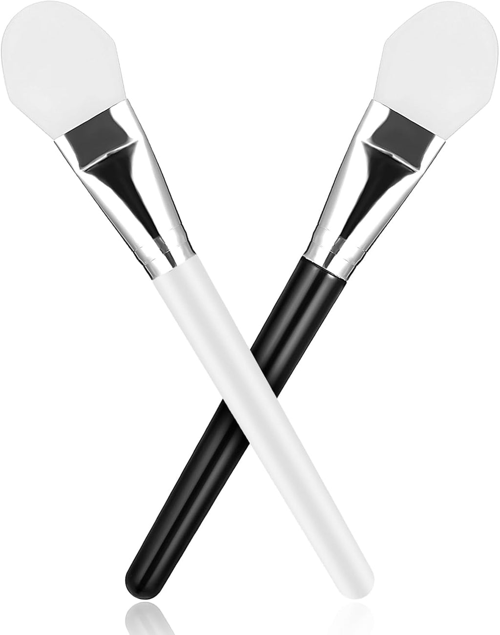 2 PCS Silicone Face Mask Brush Mask Applicator Face Mask Spatula Facial Mask Brush Skincare Applicator, Applicator To...