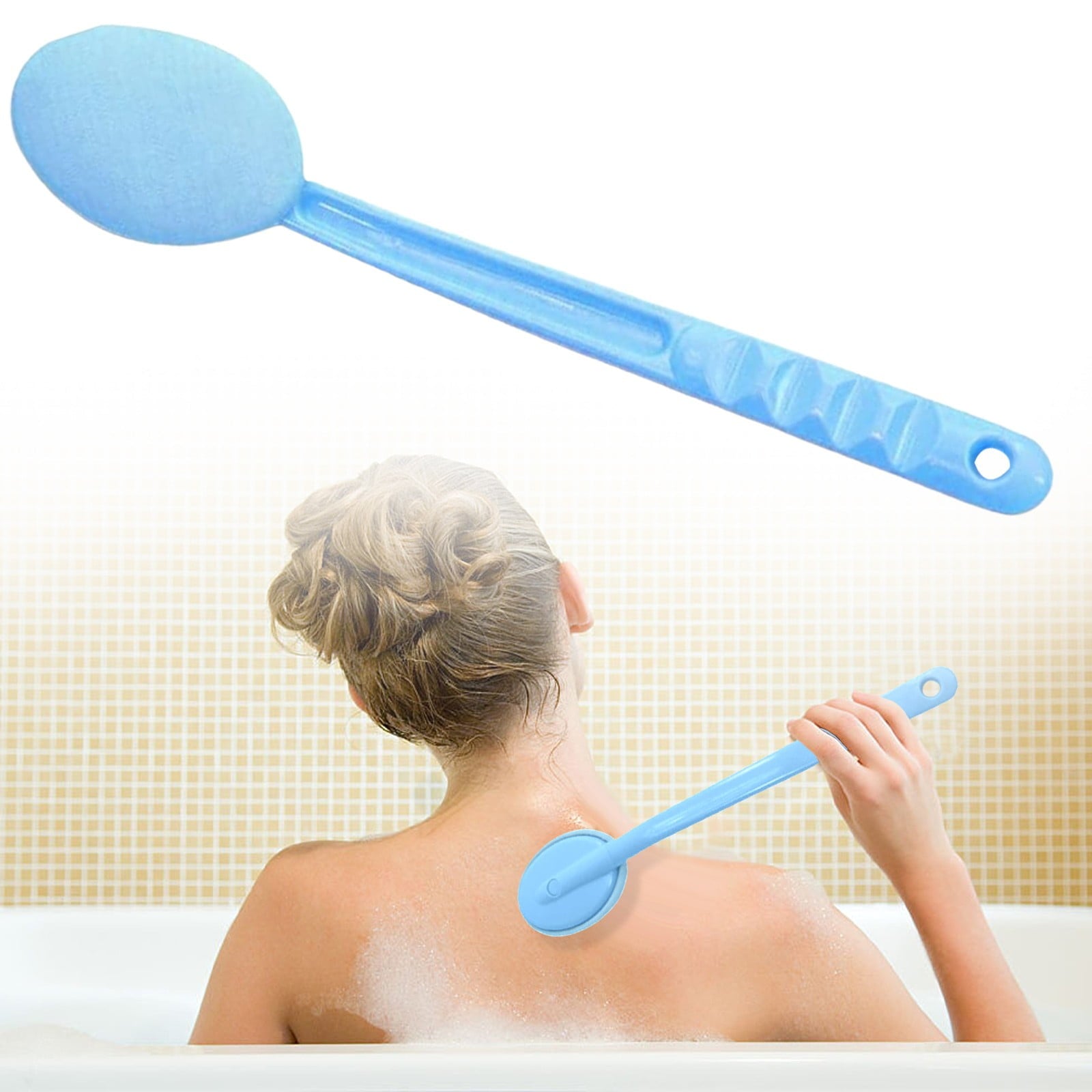 2-Pack for Back,Long Handle Back Sunscreen ,ABS Material Sunscreen ,Back Cream Tool for Sunscreen Application Exfolia...