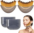 2 count Contour Brush, Drainage Brush, Gentle Facial Sculpting for Jawline & Cheeks, Designed to Fit The Precisely
