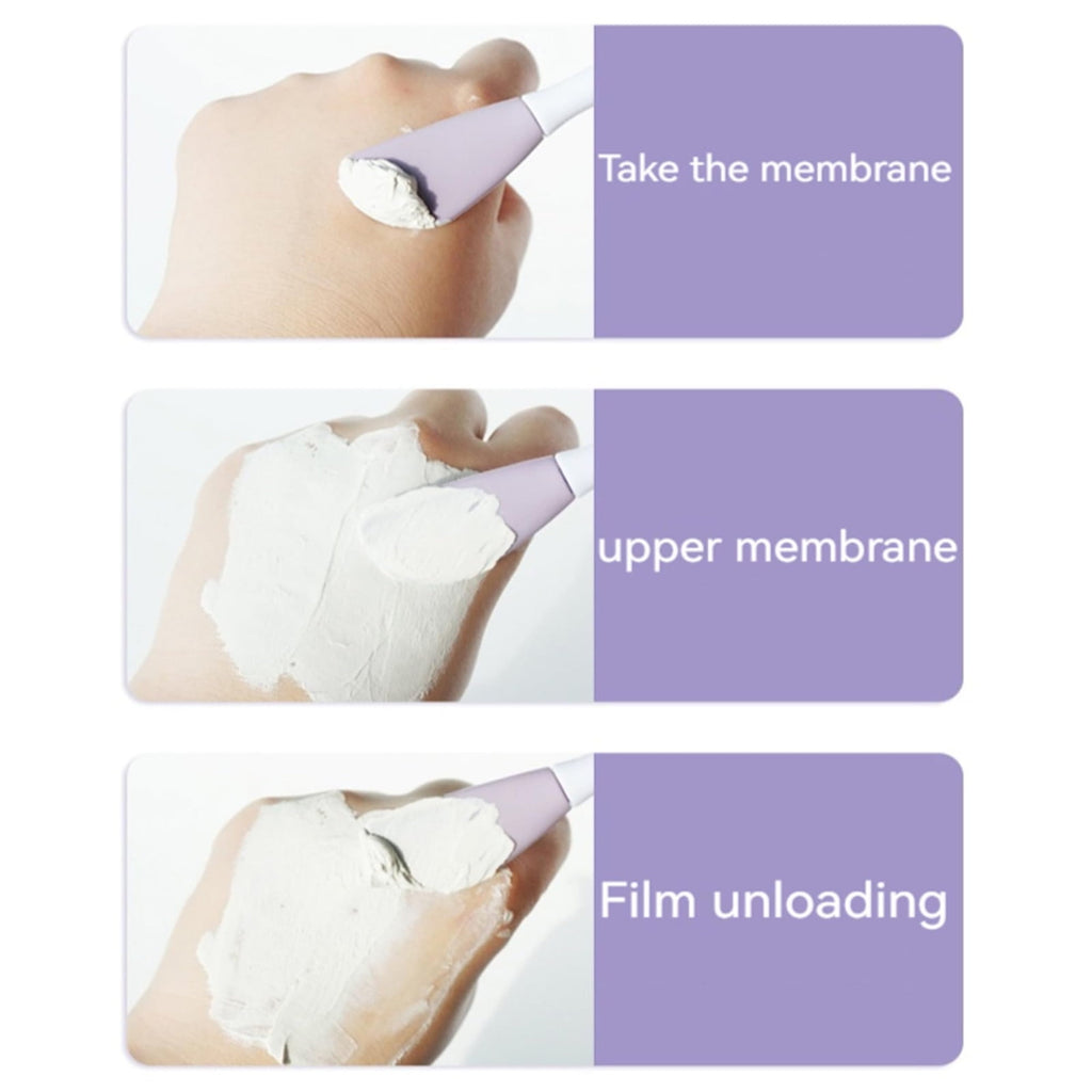 Silicone Facial Mask Applicator Face Masks Skincare Brush Facial Scrubber Double-Head Lotion Spatula Scoop for Makeup... - Image 6