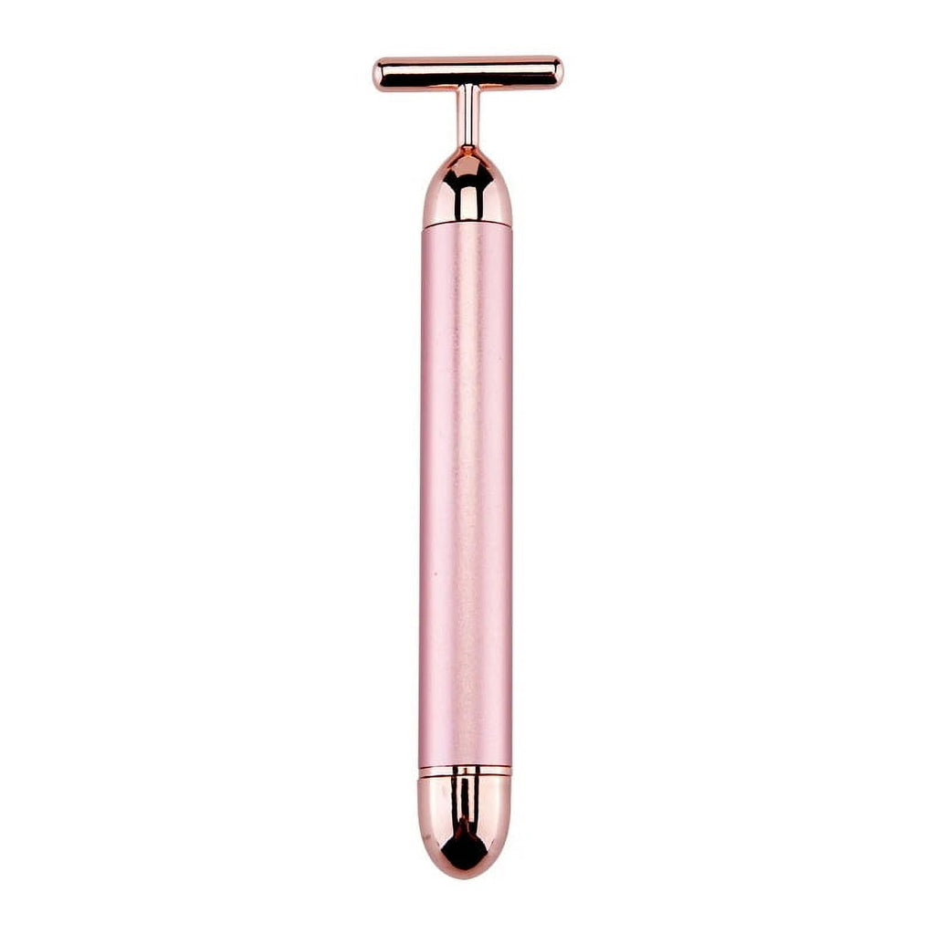 24K Gold T Beauty Roller Energy Roller Electric Face-lifting Facial Massage Beauty Tools Waterproof Vibrating Face Ca...