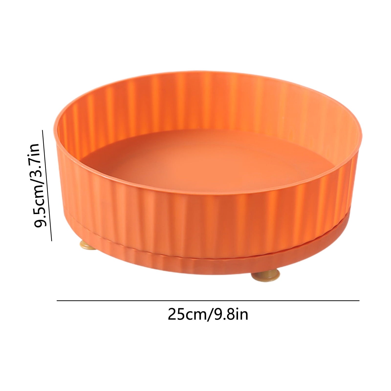 under $5 Makeup Perfume Organizer Tray 360 Degree Rotating Lazy Susan Skincare Lotion Organizer Spinning Cosmetics St... - Image 3