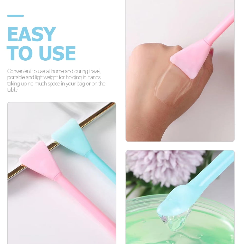 10Pcs Multifunctional Silicone Mask Brush for Smooth Application of Mud and Moisturizers - Image 4