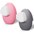 Silicone Face Scrubbers for Women & Men, Dual-Sided Exfoliating & Cleansing Brushes for Daily Skincare Routine & Trav...