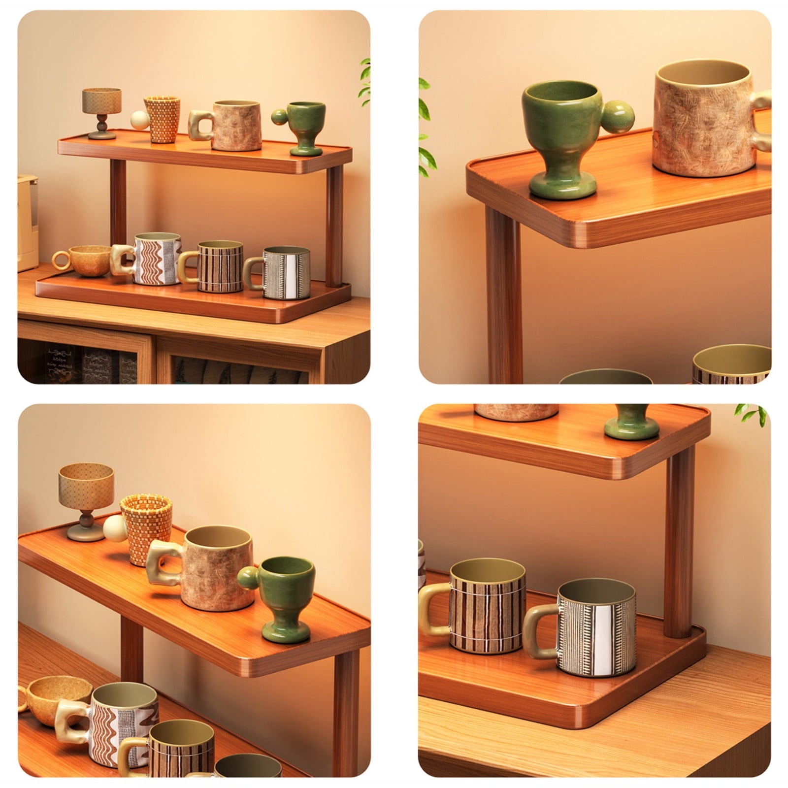 under $5 Bathroom Countertop Organizer,Vanity Organizer and Storage for Cosmetic Skincare Perfume, Ideal Storage Solu... - Image 5