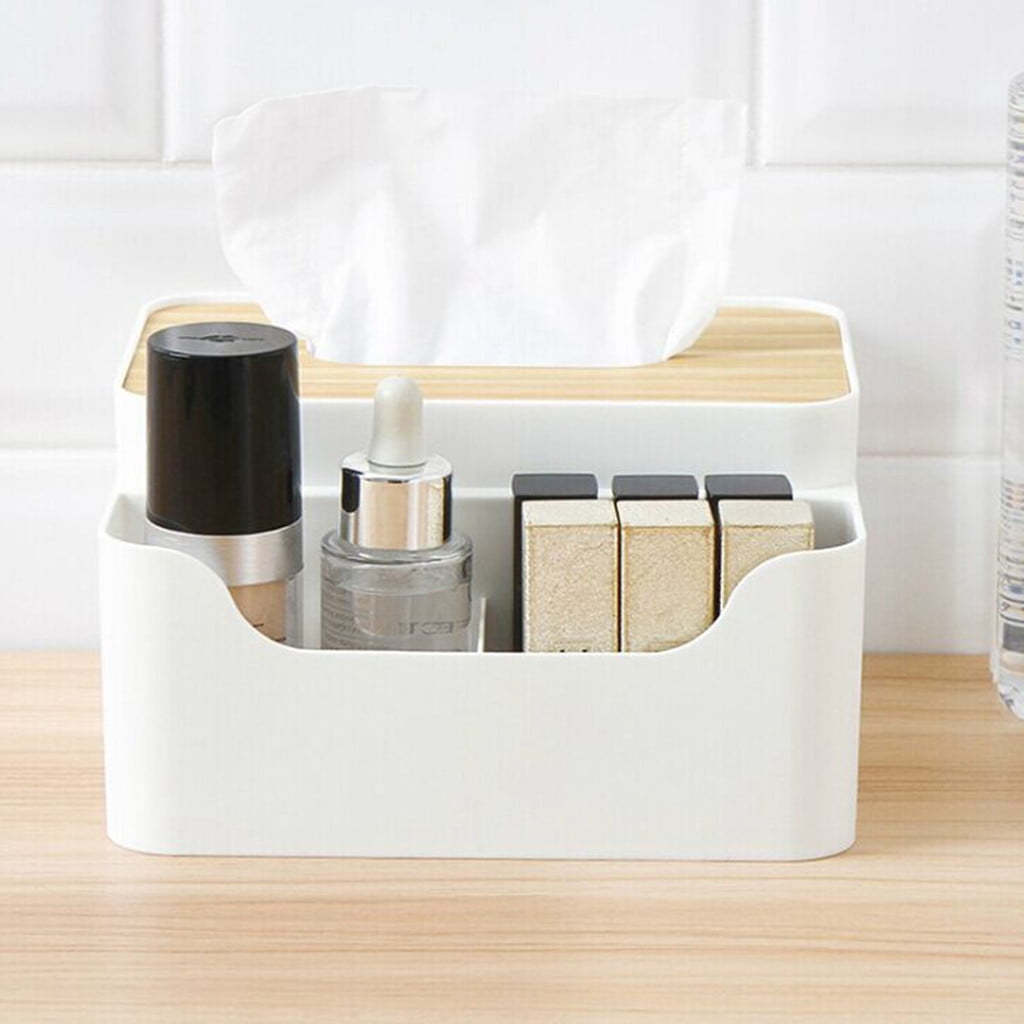 Desktop Storage Box Cosmetic Care Products Plastic Storage Rack Organizer for Makeup Brushes Skincare Bottles Jewelry Office Supplies Multif - Image 4