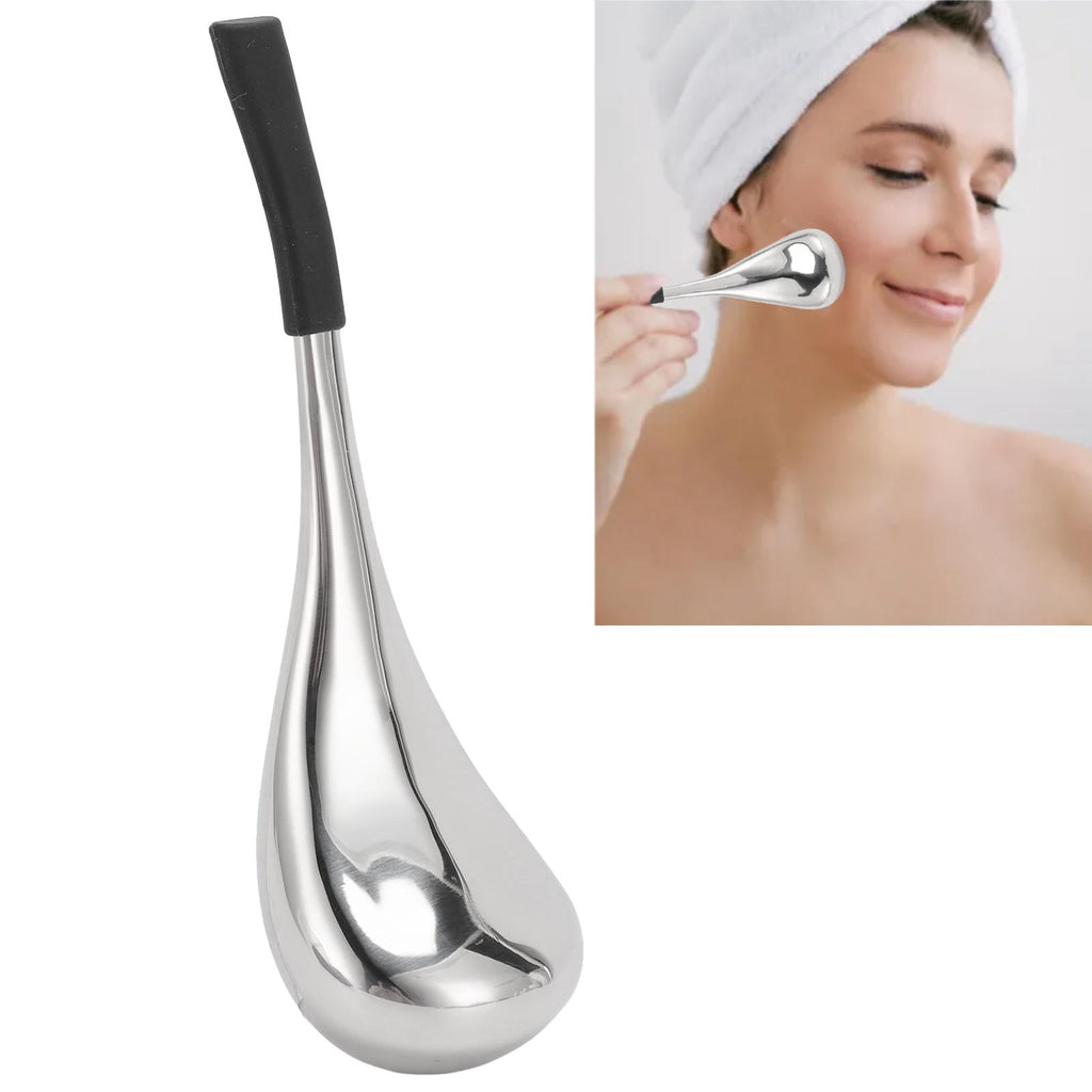 Stainless Steel Ice Globes 3Piece Cooling Facial Massage Tool for Puffiness, Wrinkles & Skin Tightening - Image 5
