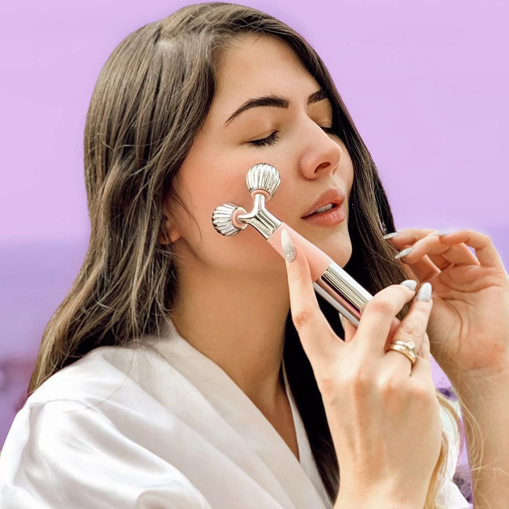 ISLA Sonic Ice & Heat Contouring Roller, Stainless Steel for Face & Neck, Reduces Puffiness, Fine Lines, and Wrinkles... - Image 3
