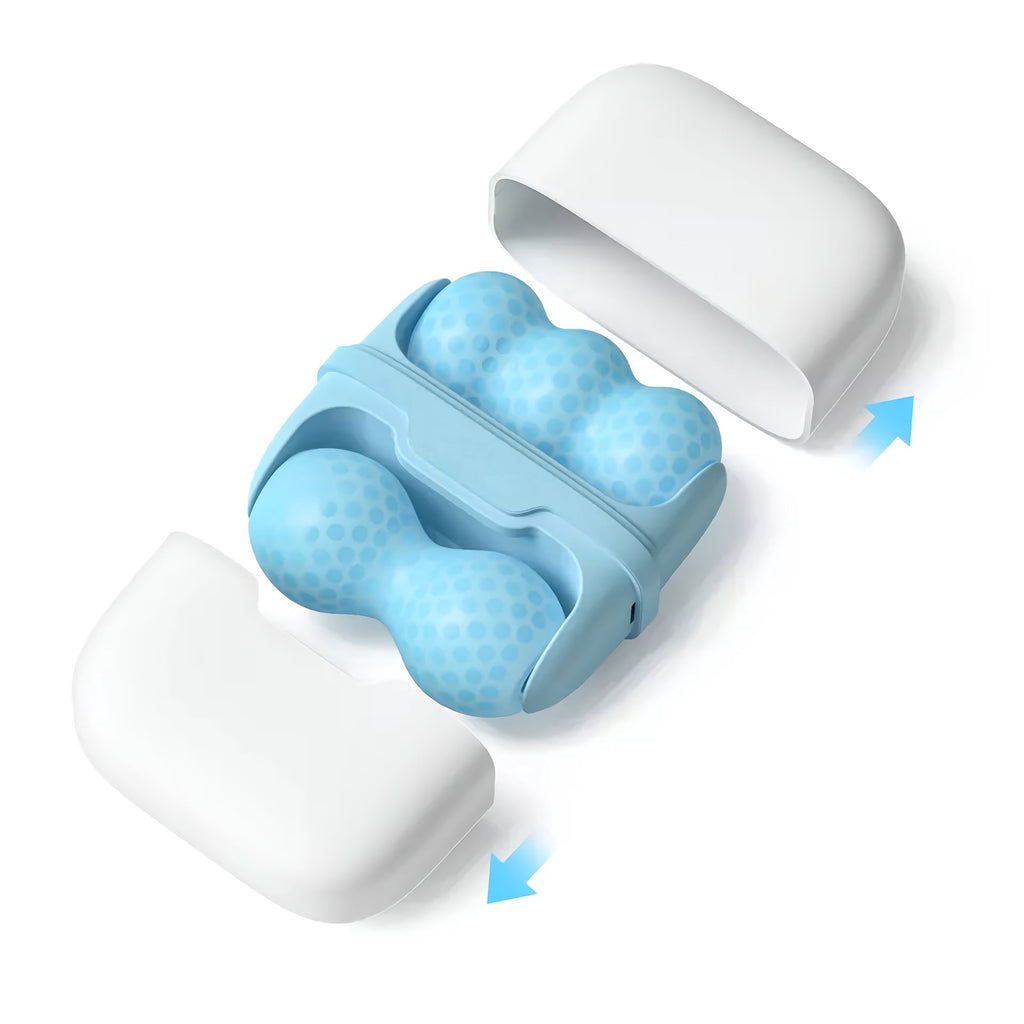 Cold Relax Massage 2in 1 for Face & Eye, Puffiness, Migraine, and r Injury-pink - Image 2