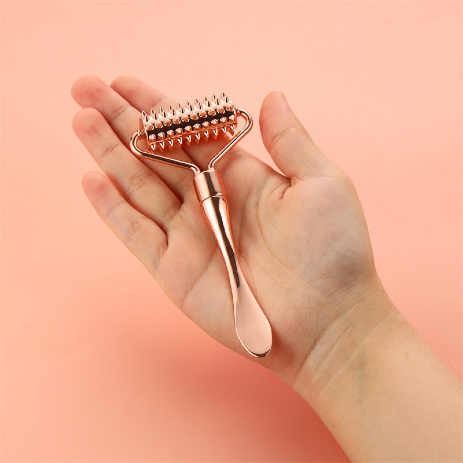 Massage Roller For Hand And Body,Massage Roller With Metal Acupuncture,Flawless Facial Massage Tool,Alloy Deep Massag... - Image 5