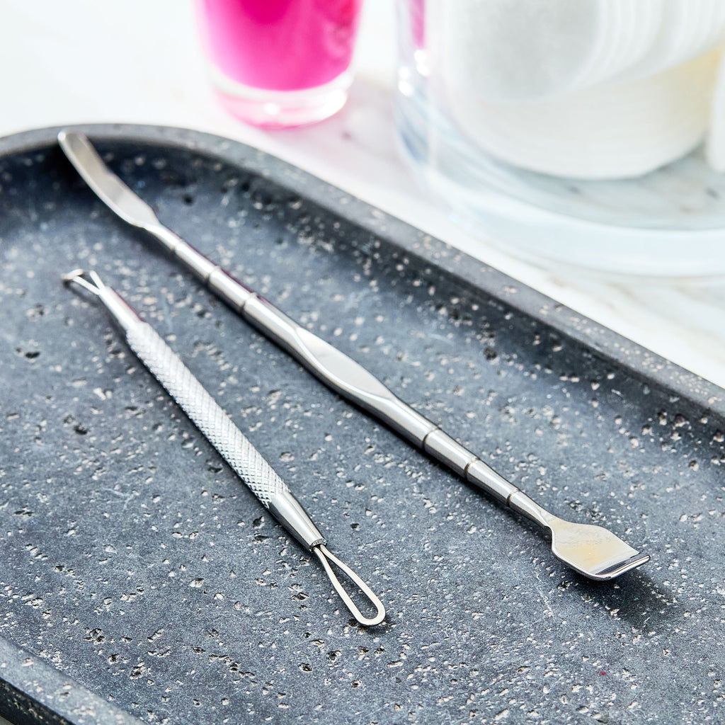Stainless Steel Blackhead And Whitehead Skincare Tool Duo, 2 Piece Set - Image 3