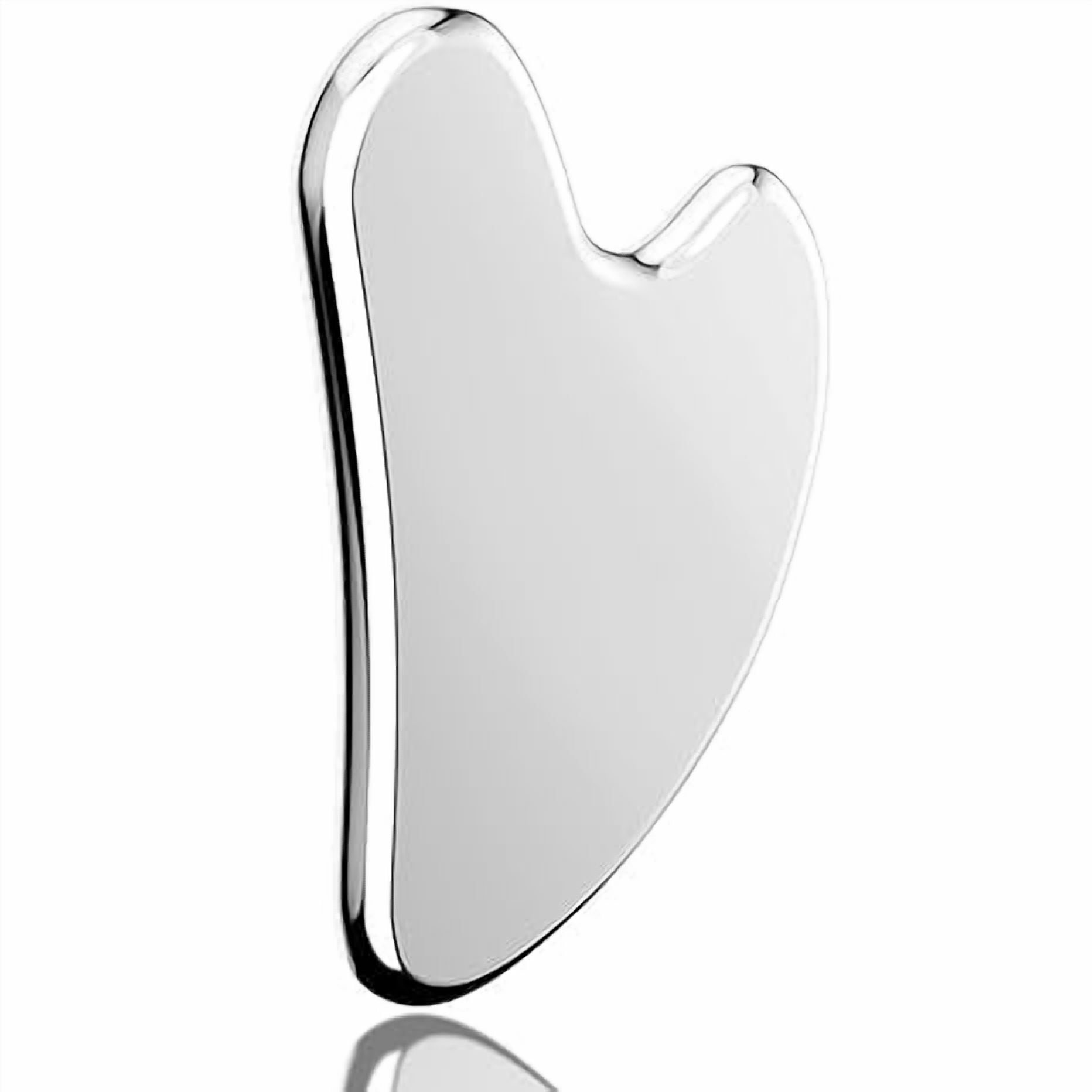 304 Stainless Steel Gua Sha Facial Tools 1 PC, Guasha Tool for Face or Body Massage, Massager Tool for Facial Care, S...