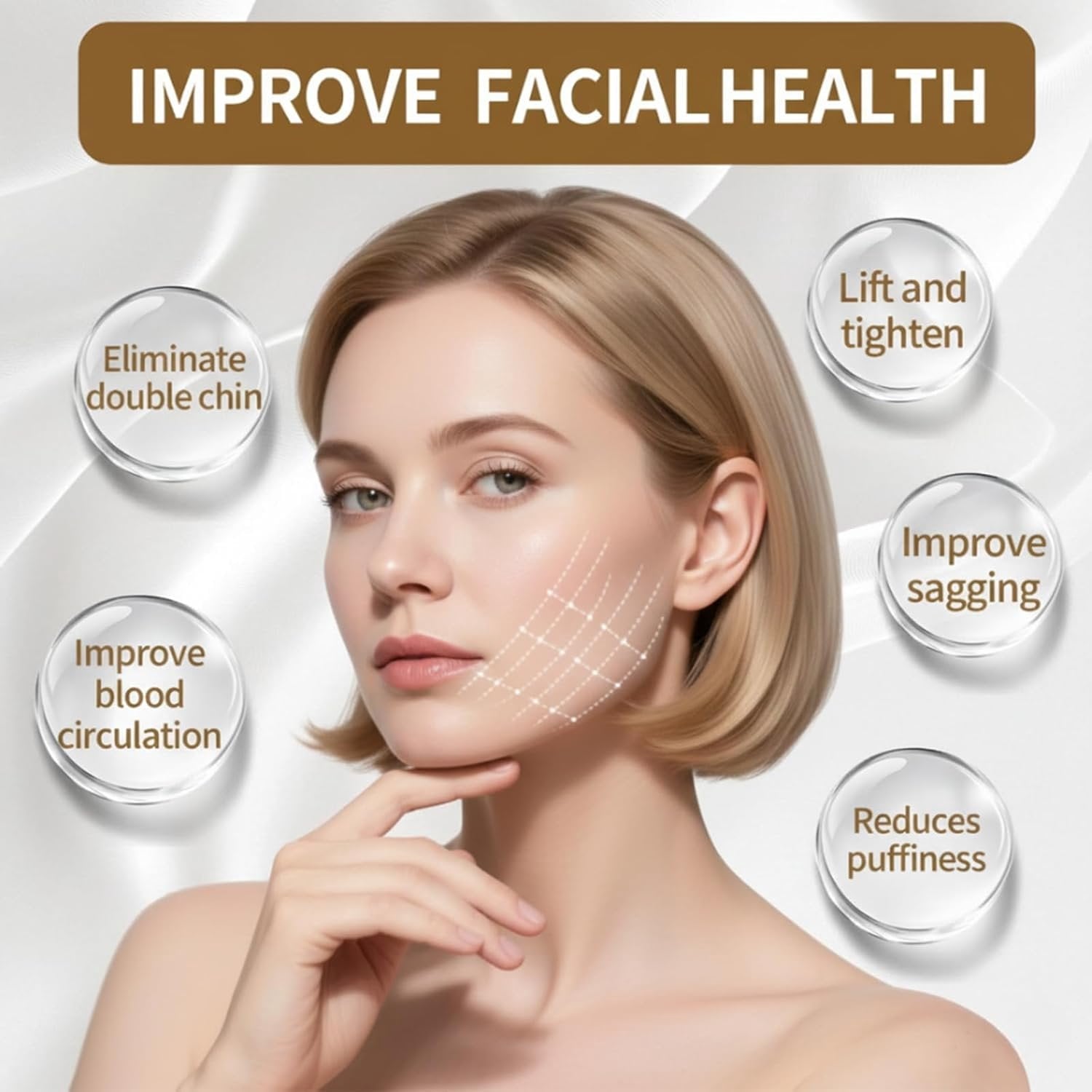Lymphatic Contour Brush Improves Glow for Sculpting Anti-Puffiness, Detox & Lift(1 Pcs Lymphatic Drainage Brush) - Image 5