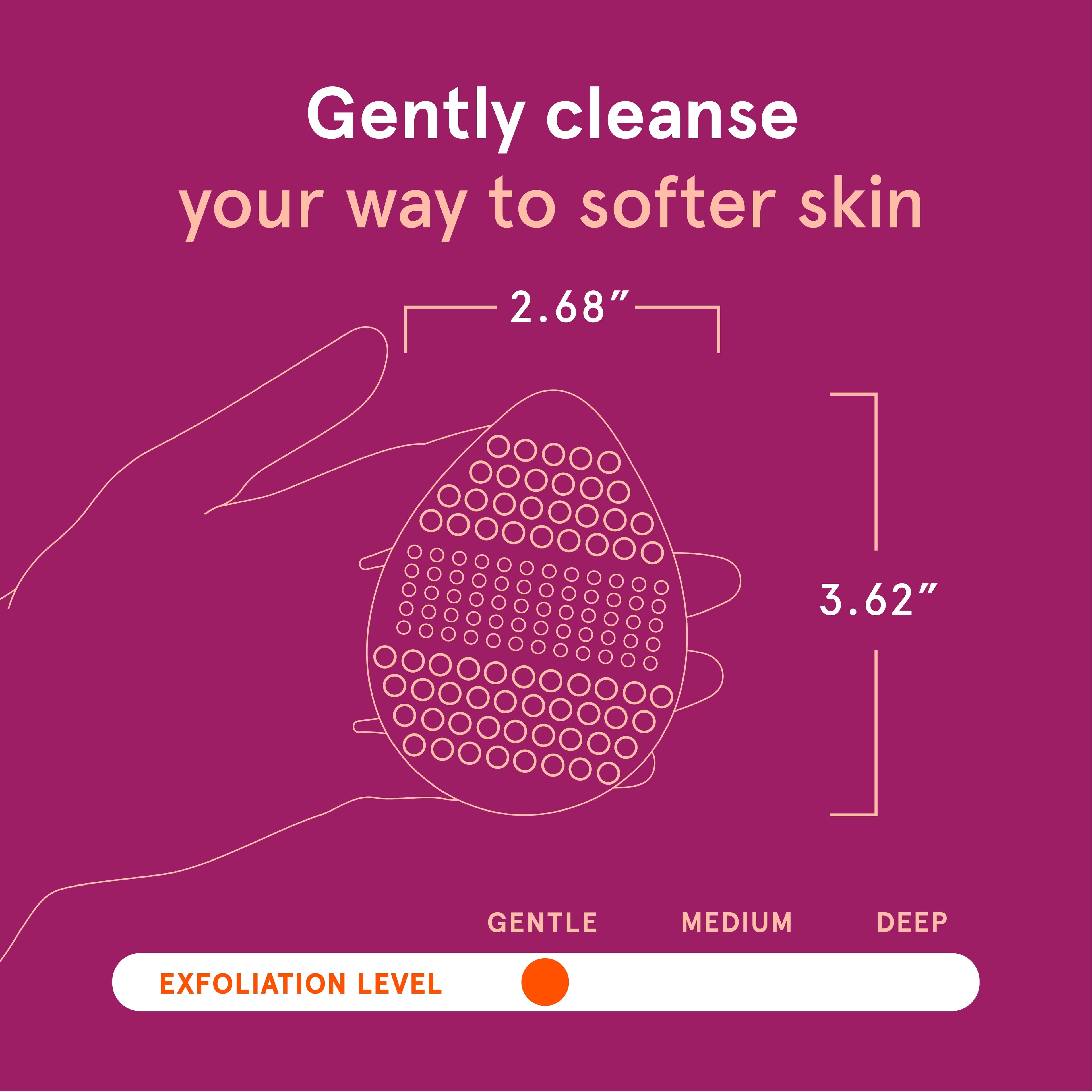 Silicone Facial Scrubbers (2 pack) - Image 6