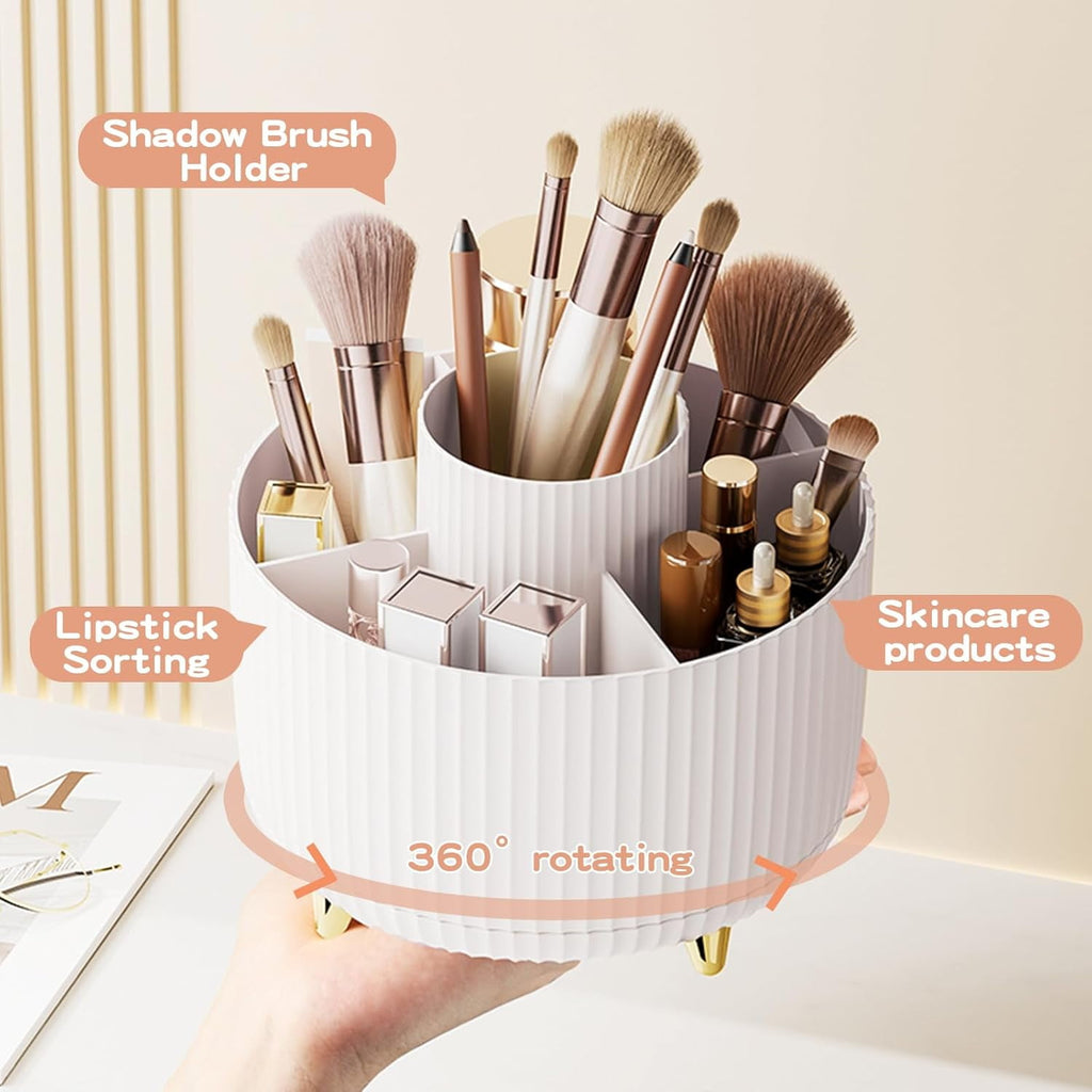 360 Brush Holder Organizer, Organizers Countertop, Skincare Storage for Vanity - Image 2