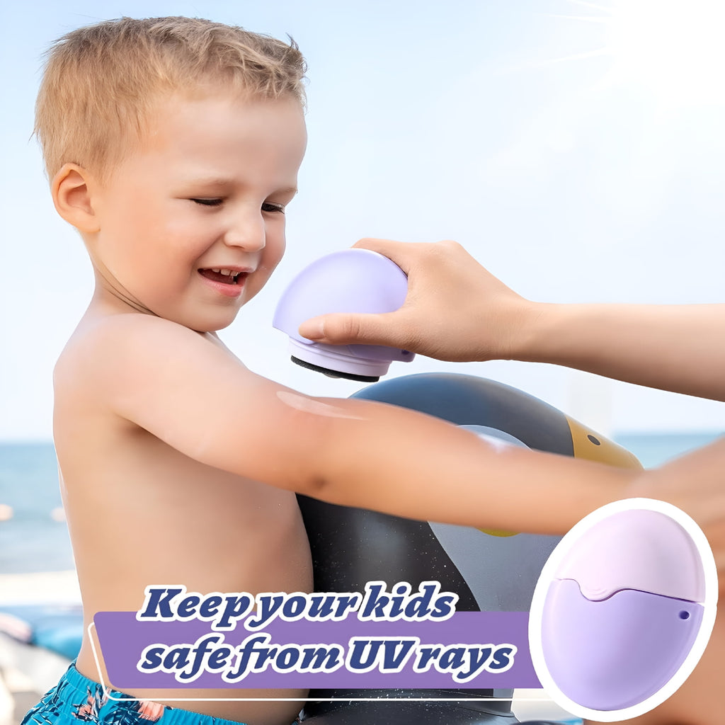 Portable - BPA-Free Refillable Roll on Sponge , Suncream & Lotion For Kids, Adults & Families - Perfect Size for Trav... - Image 5