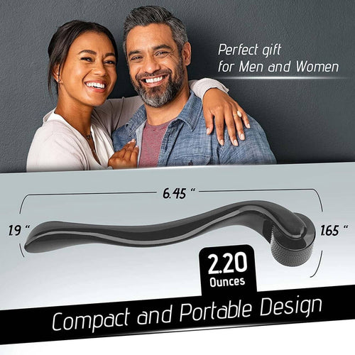 3 Pack Facial Roller Beard Roller Massage Roller Set for Face, Body, Beard & Hair Care - Image 2