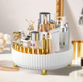360 Rotating Storage Tray, 11.02 inches in Diameter, Cosmetics and Perfume Organizer, Desktop Storage Tray, Bathroom and Skincare Storage Tr