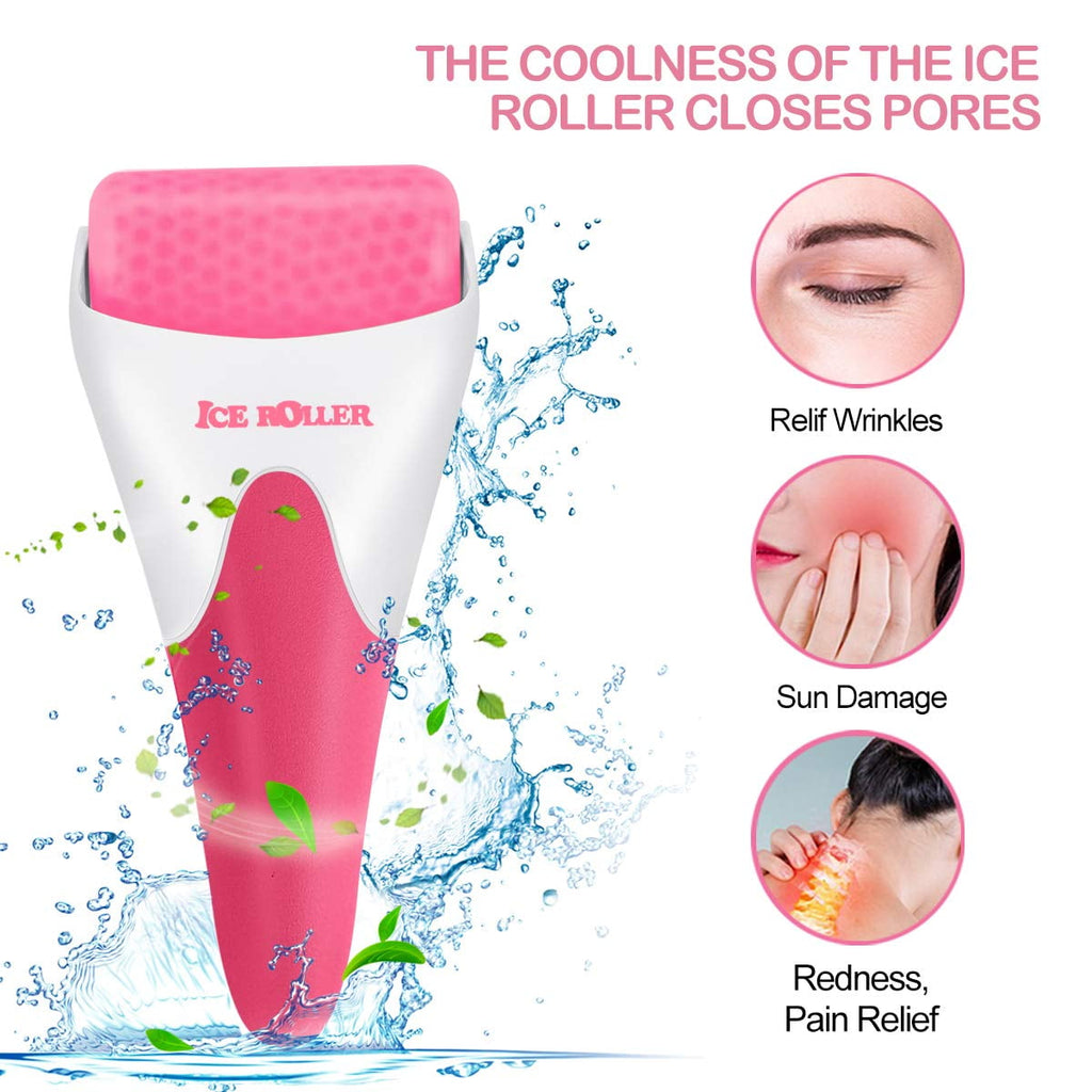LATME Ice Roller for Face Eyes,Womens Gifts,Face Massager Puffiness Migraine Pain Relief and Minor Injury - Image 4