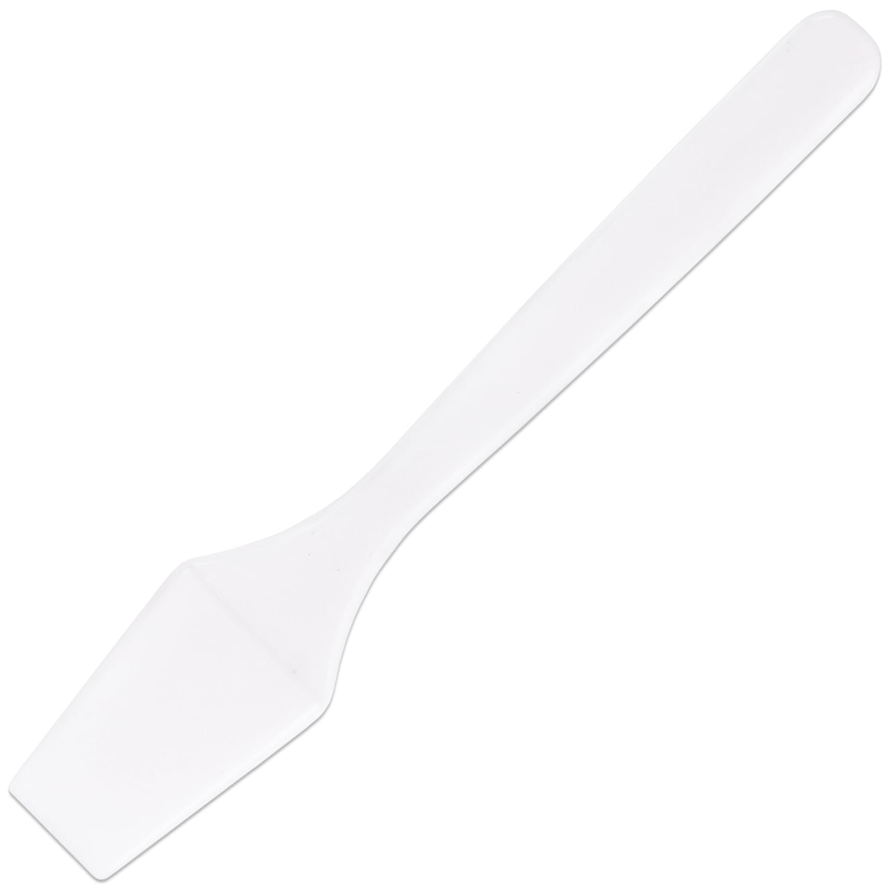 200 Cosmetic Disposable Plastic 2.5” Spatulas for Skin Care Facial Mask Spatula (White – 200 in a Box) - Image 4
