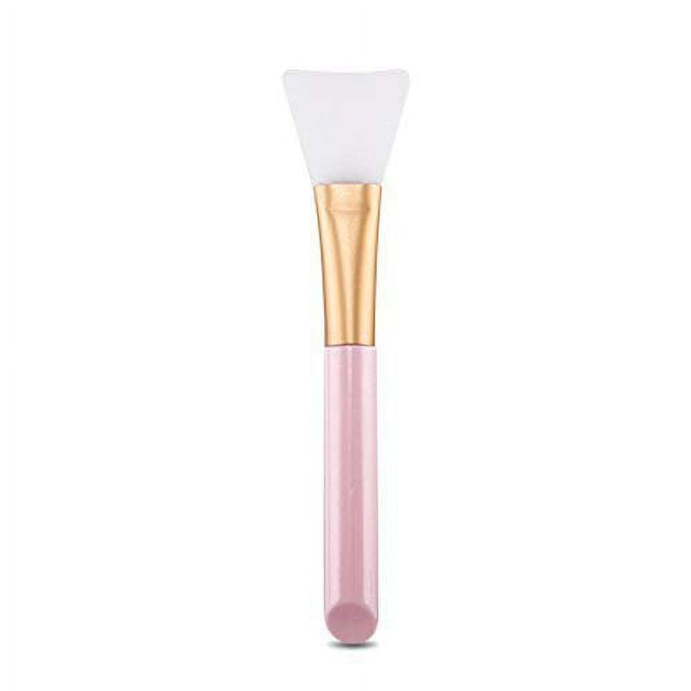 2 PCS Face Mask Beauty Tool Soft Silicone Facial Mud Mask, Brush Hairless Body Lotion And Butter Applicator - Image 4