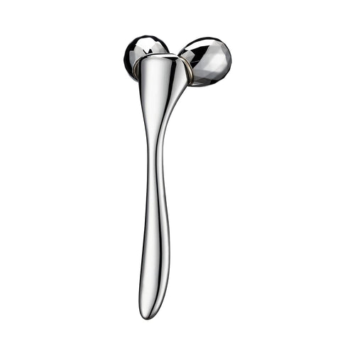 3D Metal Face Massage Roller Tool, Facial Sculptor for Reduce Puffiness, Remove Eye Wrinkles (Zine Alloy)