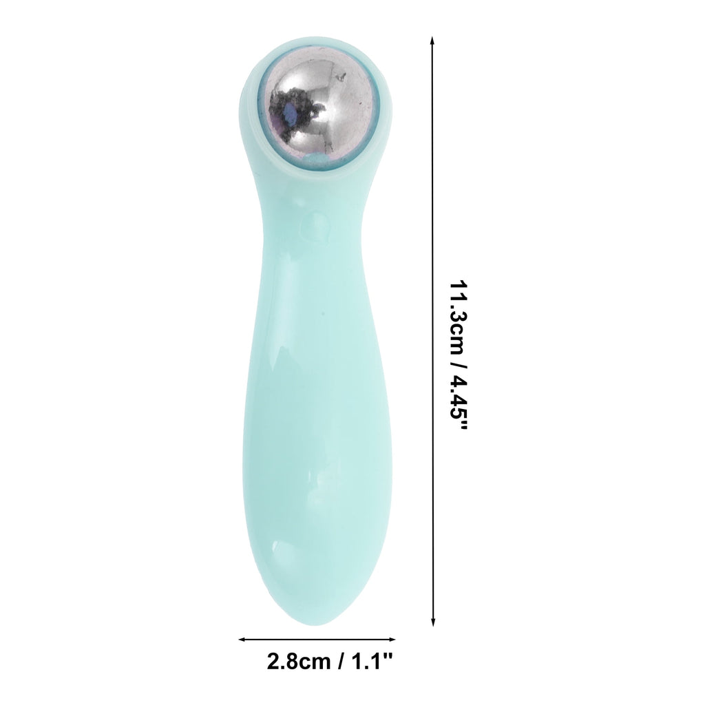 1 Pc Reusable Facial Roller for Beauty Parlor Blue Green PP Magnetic Beads - Image 2