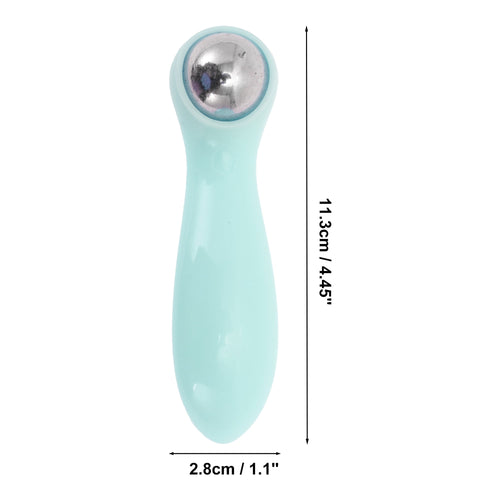 1 Pc Reusable Facial Roller for Beauty Parlor Blue Green PP Magnetic Beads - Image 2